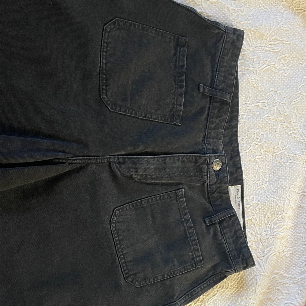 Women's Black Wide-Leg Jean - Picture 3 of 5